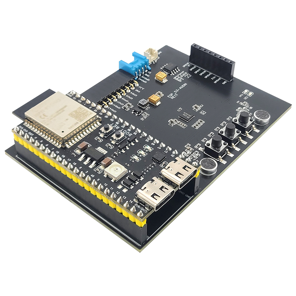 Keys Diy Home Automation Kit With Esp32 - ESP32-S3 N16R8 บอร์ดพัฒนา ชุดโมดูล WiFi พร้อมลำโพงไมค์คู่สำหรับการโต้ตอบด้วยเสียง