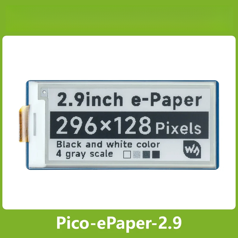 Display Epaper 2.9 - โมดูลจอแสดงผล E-Paper E-Ink ขนาด 2.9 นิ้ว