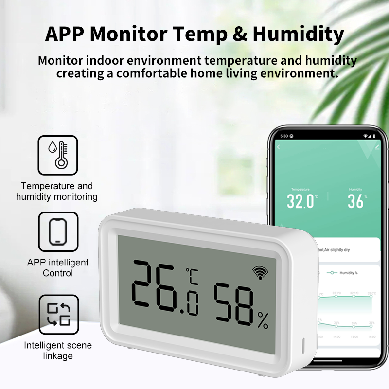 ทูยา ซิกบี ไวไฟเครื่องวัดอุณหภ - Temperature Humidity Sensor บทวิจารณ์และราคา