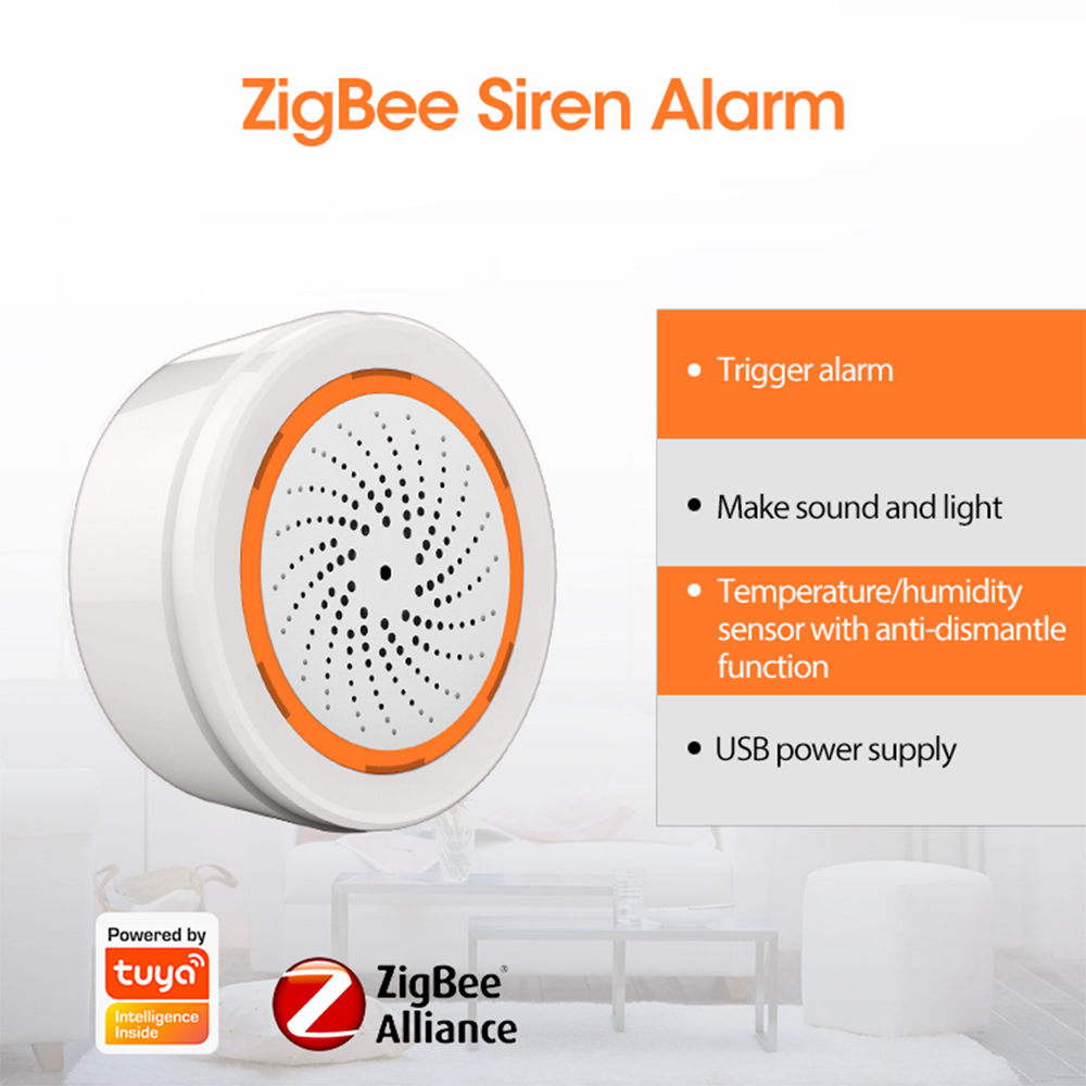 NEO-Tuya Zigbee ไซเรนเกตเวย์เซ - Home Automation Technology บทวิจารณ์และราคา