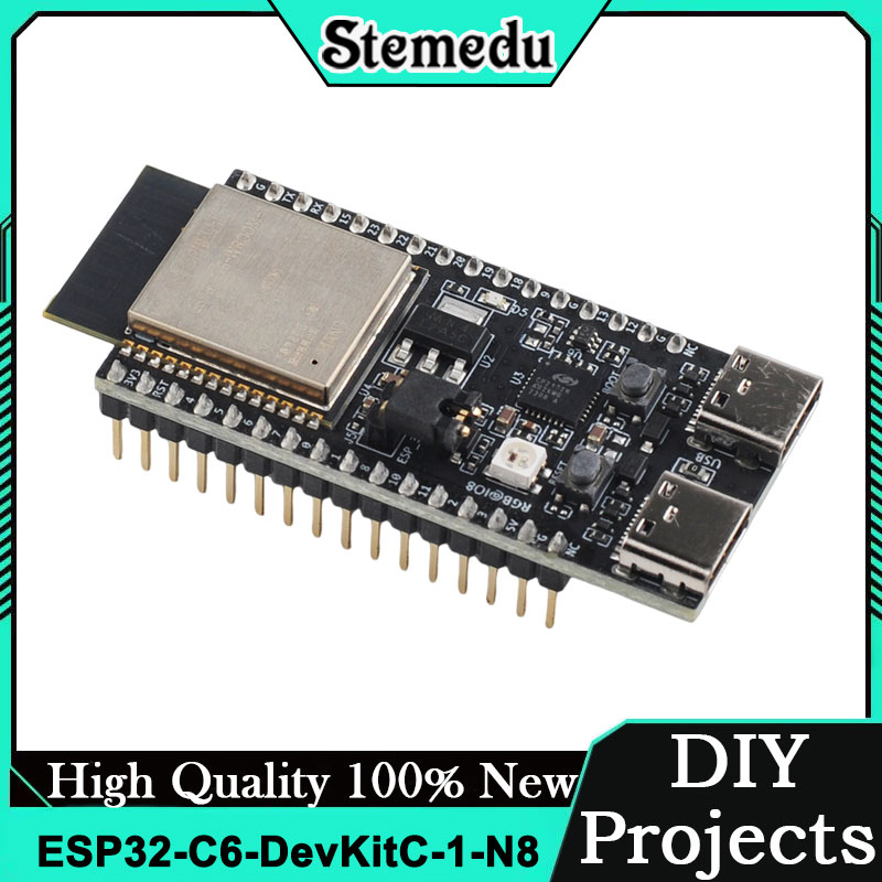 ESP32 C6 DevKitC 1 N8 บอร์ด Io - Home Automation Systems Diy บทวิจารณ์และราคา